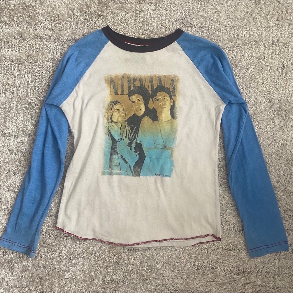 COPY - ROWDY SPROUT NIRVANA LONG SLEEVE BAND TEE